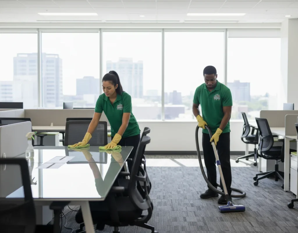 Commercial office cleaning by ValuePro Cleaning in Chesterfield