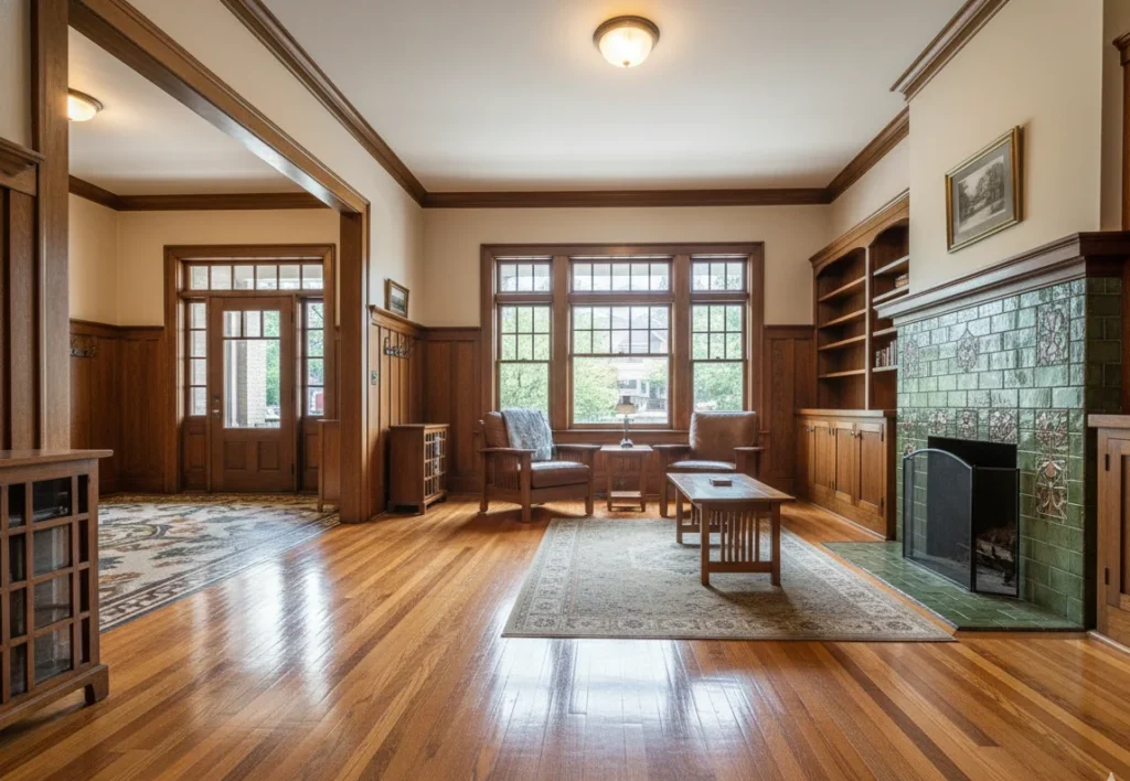 Deep cleaning a historic craftsman home in Old Southwest Columbia MO